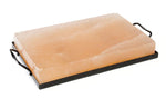 Charcoal Companion CC6064 Himalayan Salt Plate & Holder Set