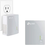 TP-Link AV600 Powerline Ethernet Adapter - Plug&Play, Power Saving, Nano Powerline Adapter(TL-PA4010 KIT)