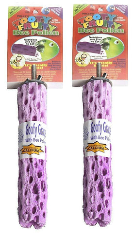 Polly's Tooty Fruity Pollen Bird Perch, Medium