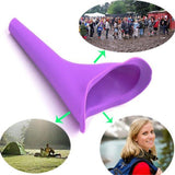 HAKDAY Portable Female Women Urinal Camping Travel Toilet Device 4PCS ,Purple