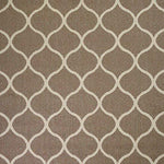 Maples Rugs Rebecca 2'6 x 10' Non Skid Hallway Carpet Entry Rugs Runners for Kitchen and Entryway, Grey/White