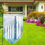 HOME DEPUTY Deputy Sheriff Us Flag Home Decoration Garden Flag 1218 in (Double Side)