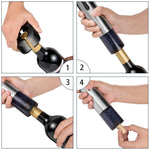 Lumsing Wine Opener Electric Rechargeable Corkscrew Wine Bottle Opener Battery Operated with Foil Cutter