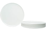 MOONIGHT TIME  Every Time Rectangular Dinner Plate, Set Of 6, 10.5" x 8.5", White