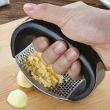 Garlic rocking Press Garlic Press Rocker, Stainless Steel Garlic Crusher Chopper Mincer Press Kitchen Gadget Tool with ABS Handle by Veracity & Verve