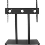 WALI TVS002 Universal Stand Table Top for Most 23”-42” LED LCD Flat Screen TV, VESA up to 200 x 400mm with Tilt Height Adjustment, Black