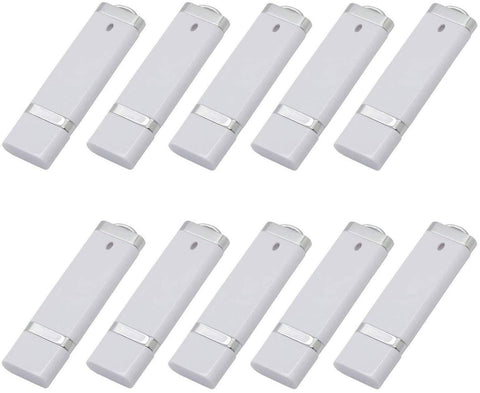 10PCS 16GB USB 2.0 Flash Drive -Bulk Pack-Memory Storage Thumb Stick Light