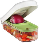 Vidalia Chop Wizard, Chopping Dicing Vegetables Fruit Cheese with Container, New