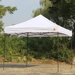 ABCCANOPY Pop Up Canopy Replacement Top Cover 100% Waterproof Choose 18+ Colors (Top White)