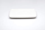 MOONIGHT TIME  Every Time Rectangular Dinner Plate, Set Of 6, 10.5" x 8.5", White