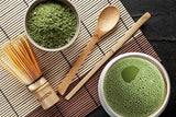 Matcha set included matcha whisk (Chasen) matcha scoop (Chashaku) and matcha spoon Traditional Handmade matcha starter kit easy turns organic matcha green tea powder into ceremonial matcha tea