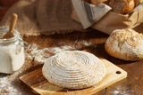 Bread Proofing Basket - Rattan Banneton Sourdough Rising Bowl for Perfect Loaf - Beautiful Homemade Baguette Serving Baskets - Artisan Breads Maker Wooden Kitchen by XUANNIAO