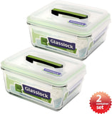 Glasslock 11351 15-Cup Rectangle Handy Container