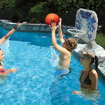 Poolmaster 72820 Splashback Poolside Basketball Game,Blue