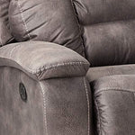 Lane Home Furnishings 50755BR-195 Dorado Charcoal CUDDLER RECLINER