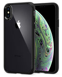 Spigen Ultra Hybrid Designed for Apple iPhone Xs Case (2018) / Designed for Apple iPhone X Case (2017) - Matte Black