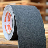 Tape King Anti Slip Traction Tape - 4 Inch x 30 Foot - Best Grip, Friction, Abrasive Adhesive for Stairs, Safety, Tread Step, Indoor, Outdoor - Black