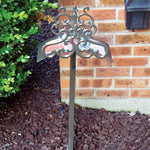 Liberty Garden Decorative Mediterranean Hose Butler Stand