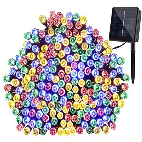 GDEALER Solar String Lights 72feet 200 LED 2 Modes Solar Powered Waterproof Starry Fairy Outdoor String Lights holiday Decoration Lights for Patio Gardens Homes Landscape Wedding Party