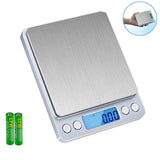 Digital Kitchen Scale, SKYROKU High-Precision Food Scale Multifunction Digital Pocket Scale with LCD Display 3Kg (3kg)