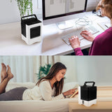 MOSAJIE Personal Space Air Conditioner, Personal Space Air Cooler - 4 in 1 Mini USB Air Conditioner Fan, Purifier, Sterilizer, Humidifier, Desktop Cooling Fan with 3 Speeds for Home Room Office