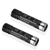 2Pack 3.6V 3200mAh Ni-Mh Replacement Batteries for Black and Decker Versapak Gold VP100 VP100C VP105 VP105C VP110 VP110C VP143 Vp142 Vp7240