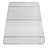 Baking Sheet with Cooling Rack - Aluminum Half Size Cookie Sheet 18 Inch x 13 Inch for Oven Use