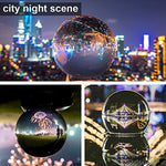 SunAngel lensball with Stand and Pouch, K9 Crystal Sphere Ball with Microfiber Pouch,Crystal Photography Lens Ball(80mm/3.15" with Stand and Pouch)