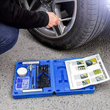 BETOOLL Tire Repair Kit 22 Pcs for Car, Motorcycle, ATV, Jeep, Truck, Tractor Flat Tire Puncture Repair