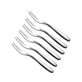 MINI-FACTORY Stainless Steel Fork [20-Piece] Fruit/Appetizer/Dessert Cocktail Forks