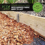 ECOgardener Premium 5oz Pro Garden Weed Barrier Landscape Fabric Durable & Heavy-Duty Weed Block Gardening Mat, Easy Setup & Superior Weed Control, Eco-Friendly & Convenient Design, 3ft x 50ft