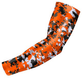 bucwild Sports Compression Arm Sleeve - Youth & Adult Sizes - Baseball Football Basketball Sports (1 Arm Sleeve)