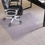 ES Robbins 124381 Chair Mat Extra-High Pile Carpet, 46"x60", Beveled Edge