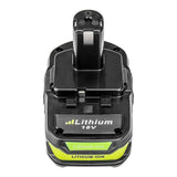 P102 2500mAh Replace for Ryobi 18V Lithium Ion Battery P104 P105 P102 P103 P107 P108 for Ryobi 18-Volt ONE+ Plus Power Tool Battery