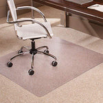 ES Robbins 124381 Chair Mat Extra-High Pile Carpet, 46"x60", Beveled Edge