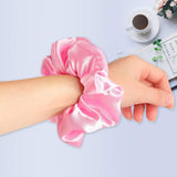 Magigift 15 Pcs Hair Scrunchies Satin Elastic Hair Bands Scrunchy Hair Ties Ropes Scrunchie for Women or Girls Hair Accessories - 15 Assorted Colors Scrunchies