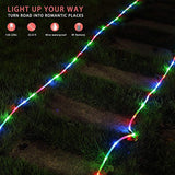 LED Rope Lights, 33ft 136 LED Waterproof String Lights with Remote, 8 Mode/Timer Fairy Lights for Christmas Holiday Garden Patio Party Halloween Home Pool Outdoor Indoor Decoration (Colorful)