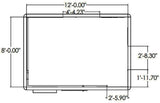 QUADROW PAD 102 SQF Food Stand for Business, Modular Movebable Storage Unit