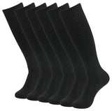 Soccer Socks, RTZAT Unisex Solid Knee High Tube Team Sports Football Socks, 2,6,12 Pairs