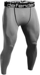 Defender Men's Compression Baselayer Pants Legging Shorts Shirts Tights Running