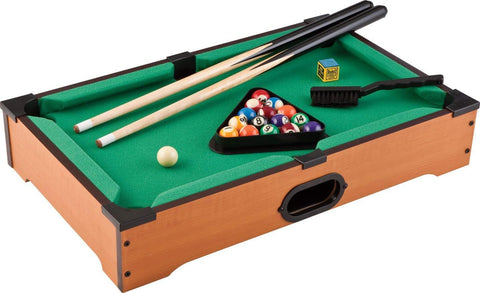 Mainstreet Classics 20-Inch Table Top Miniature Billiard/Pool Game Set