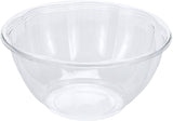 DOBI [50 Pack - 32 oz.] Salad to-Go Containers - Clear Plastic Disposable Salad Bowls with Airtight Lids, Standard Size