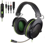 MODOHE G830 Gaming Headset 3.5 mm Wired Over Ear,with Microphone Noise Cancelling Gaming Headphones for Xbox 360/PC/PS4/PS4 PRO/Xbox One/Xbox One S,etc(Black)