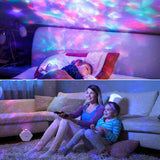 Kingtoys Star Projector,3 in 1 LED Moon and Star Lights,with Voice Control, 6 Lighting Effects,360-Degree Rotating Sky Laser Projector, Best for Children and Adults Bedroom and Party Decorations (White)