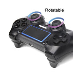 PS4 Controller Wireless Bluetooth Game Controller Dualshock Gamepad for Playstation 4 Touch Panel Gamepad, Dual Vibration Game Remote Control Joystick