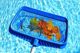 SplashTech Swimming Pool Rake Head for Standard 1.25" Telescoping Poles - Heavy-Duty Deep Bag with Fine Mesh Net - Professional Leaf Rake Skimmer Cleaning Tool