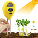 Soil Moisture Meter - 3 in 1 Soil Test Kit Gardening Tools PH, Light & Moisture, Plant Tester Home, Farm, Lawn, Indoor & Outdoor (No Battery Needed)