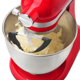 Gvode Flex Edge Beater for Kitchen-Aid 4.5-5 Quart Tilt-Head Stand Mixer-Flat Beater Blade with Flex Edge Bowl Scraper