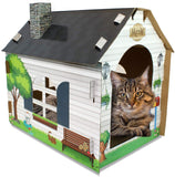 Allan Wendling (Patent) Cat House & Scratcher w/ Bonus Catnip Included