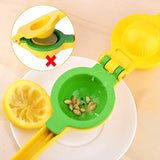 Rantizon Squeezer Juicer - Rantizon Lemon Squeezer with a lemon Zester, 2 in 1, Manual Citrus Press, Lime Juicer, Citrus Press, Orange Squeezer, Handheld Juicer, Sturdy Aluminum, Dishwasher safe